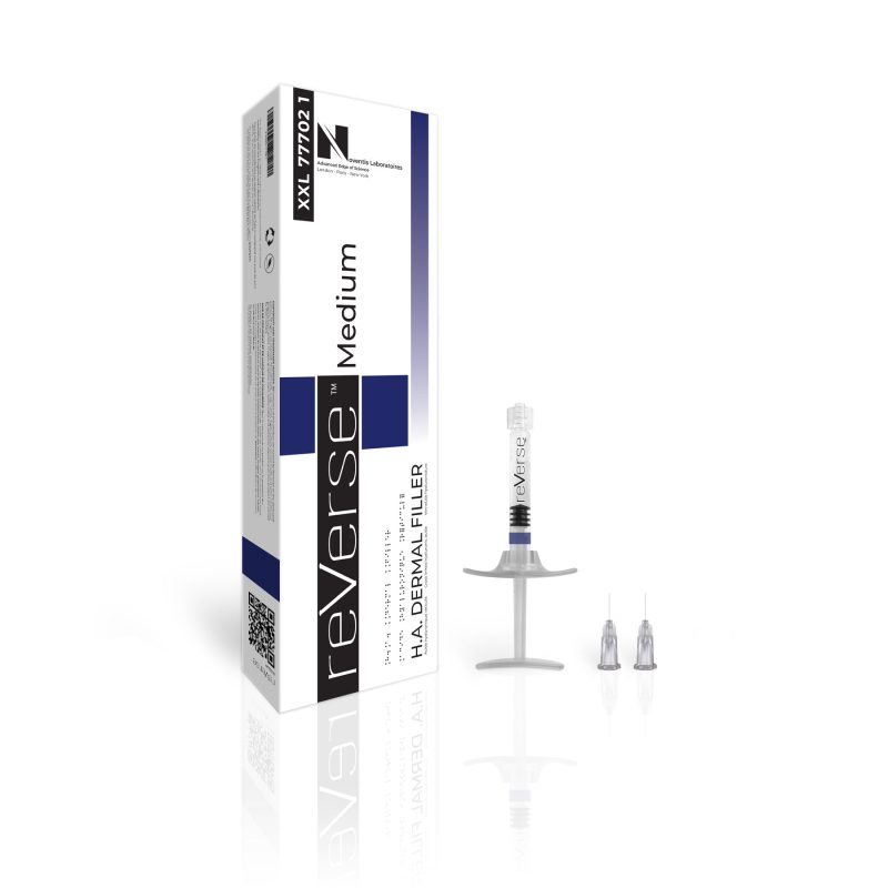 Medium-dermal filler Hyaluronic acid Noventis reverse