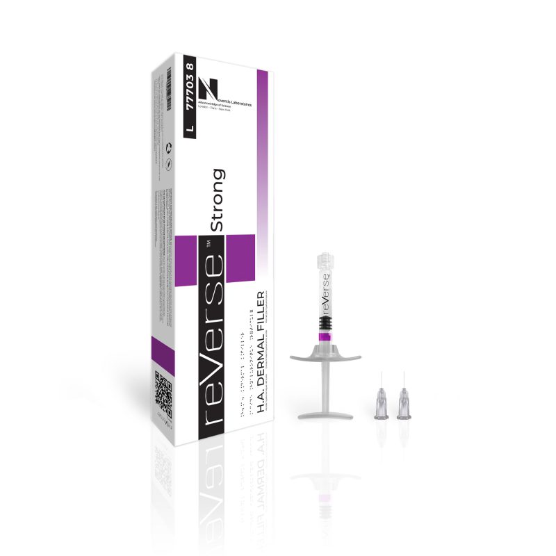 Strong-dermal filler Hyaluronic acid Noventis reverse